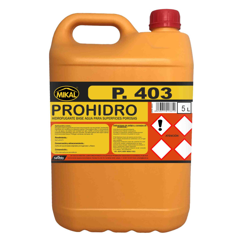 P.403 Prohidro Hidrofugante base agua