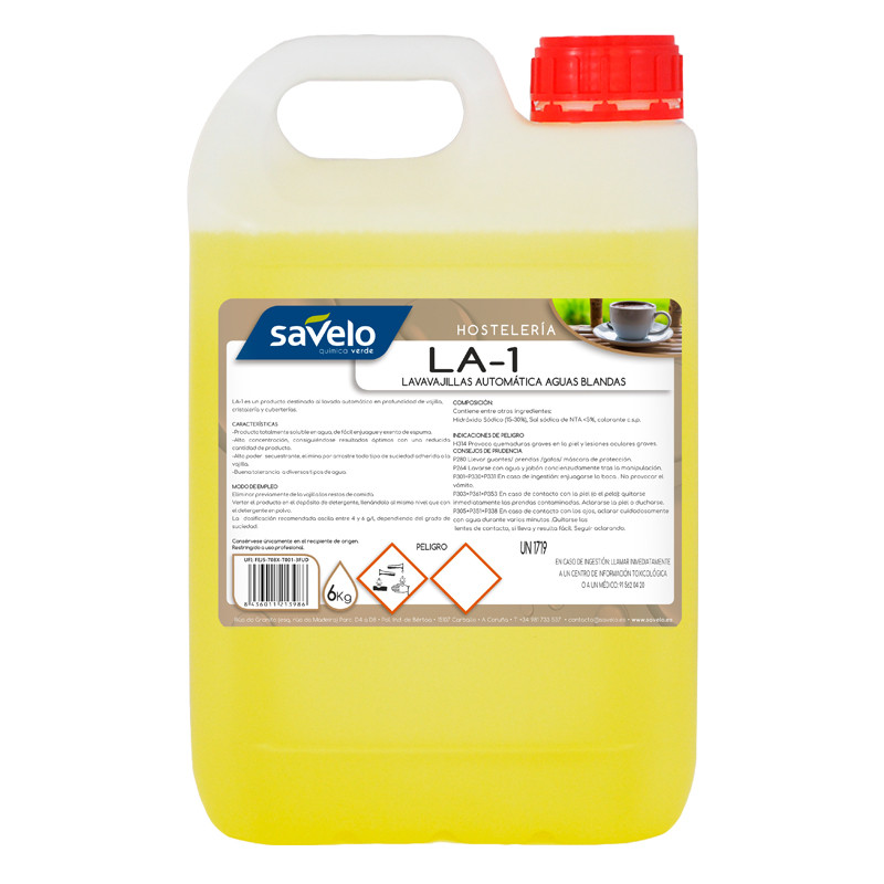 LA1 Dishwashing detergent for soft waters